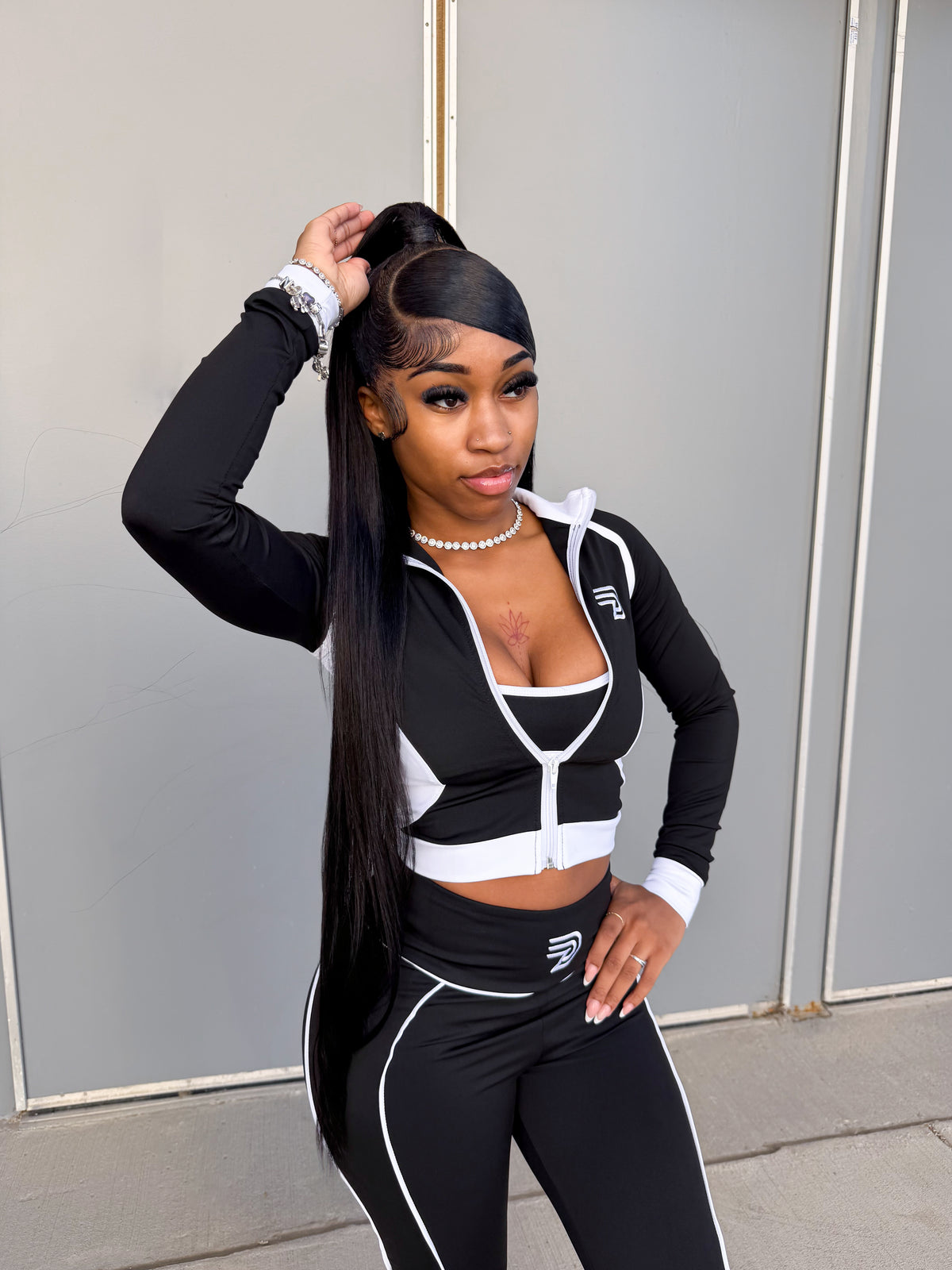 Women’s Black Tracksuit