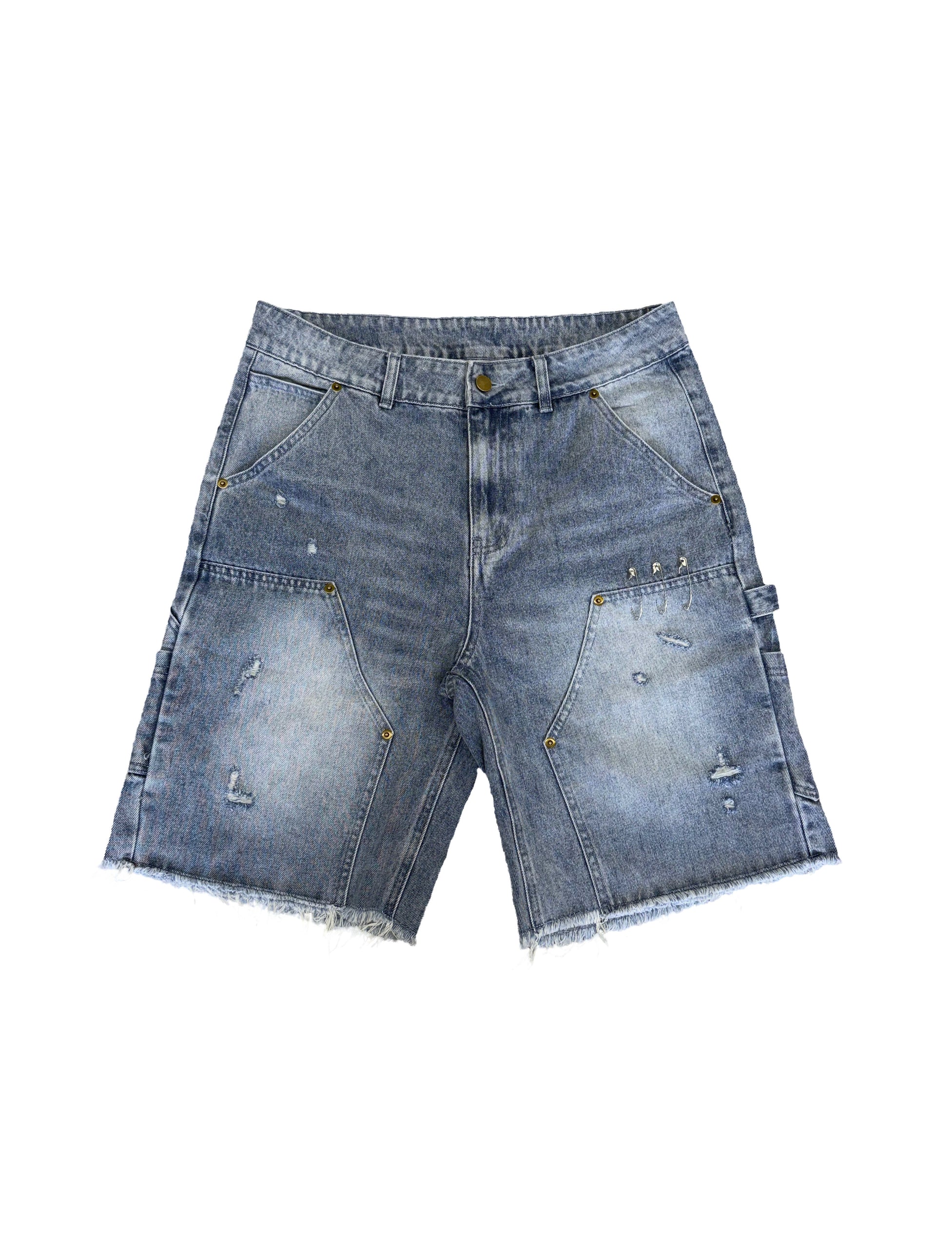 Blue Carpenter Shorts