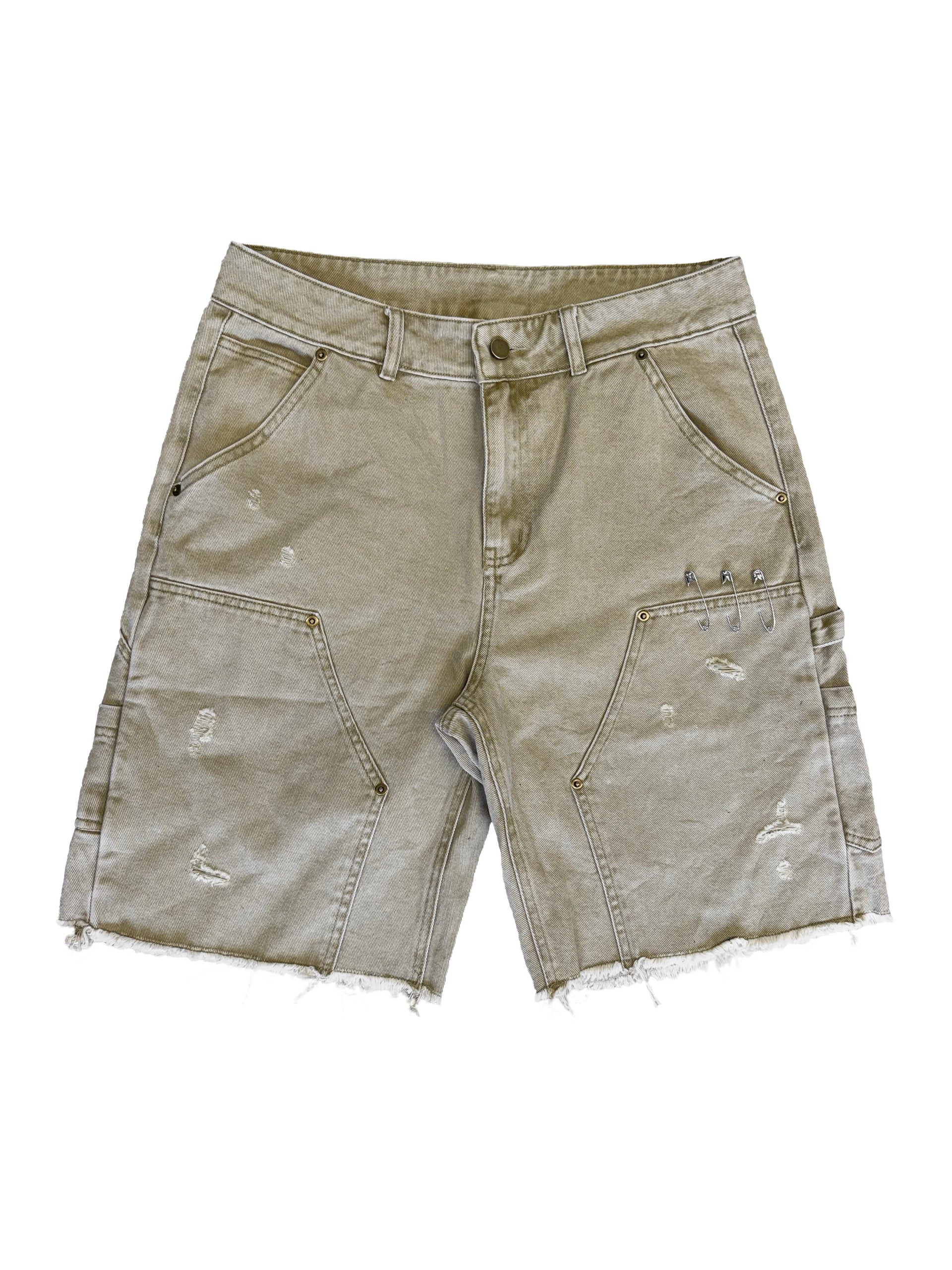 Tan Carpenter Shorts