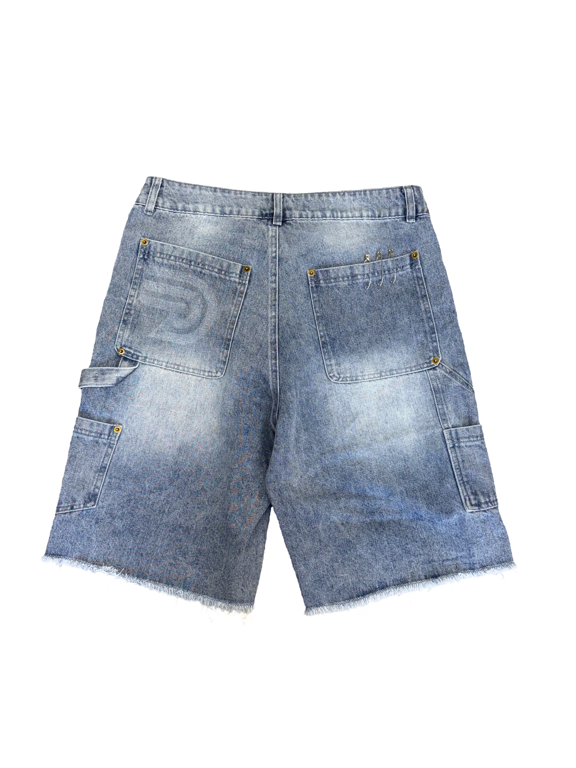 Blue Carpenter Shorts