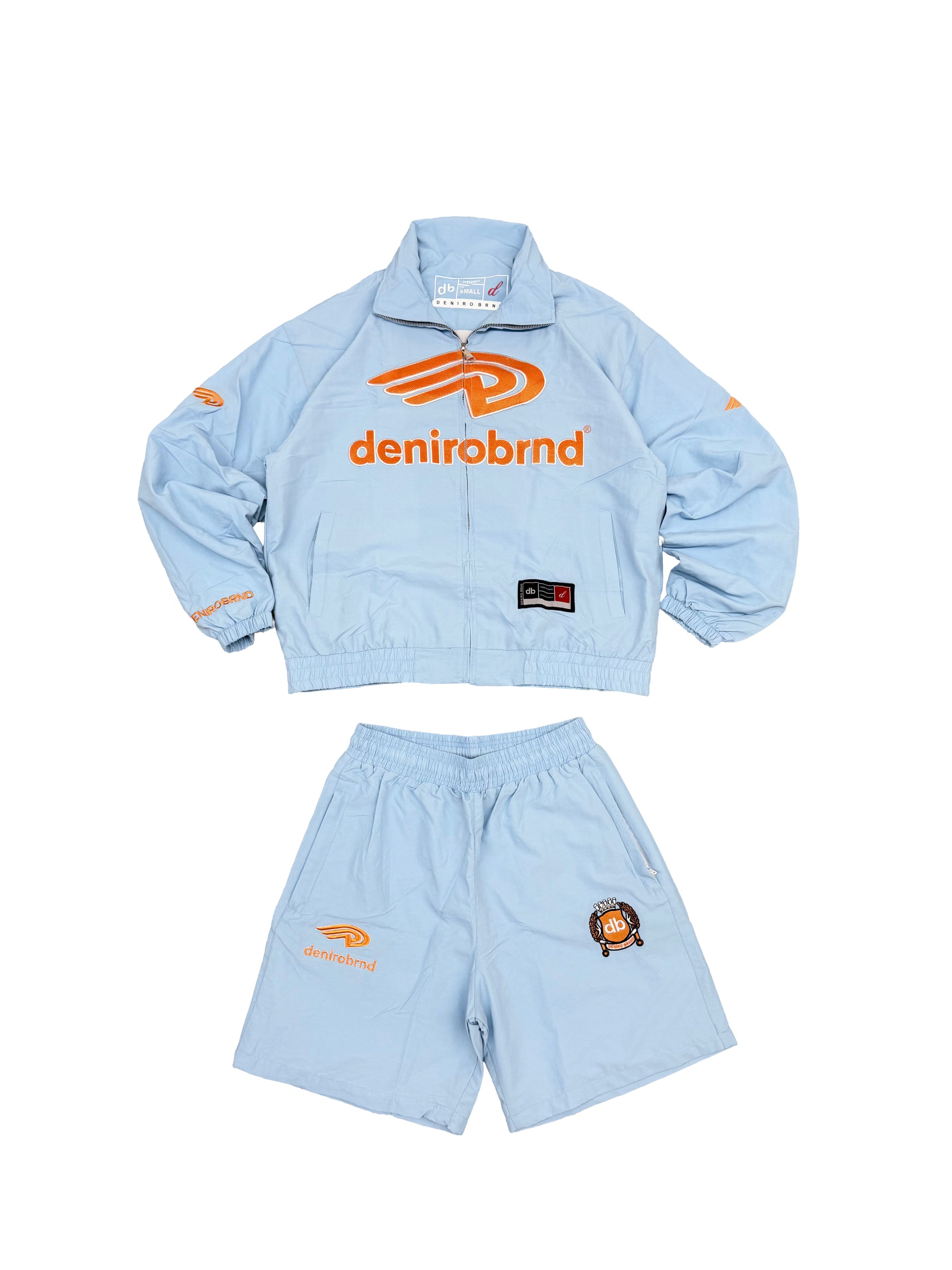 Powder Blue “Halftime” Tracksuit