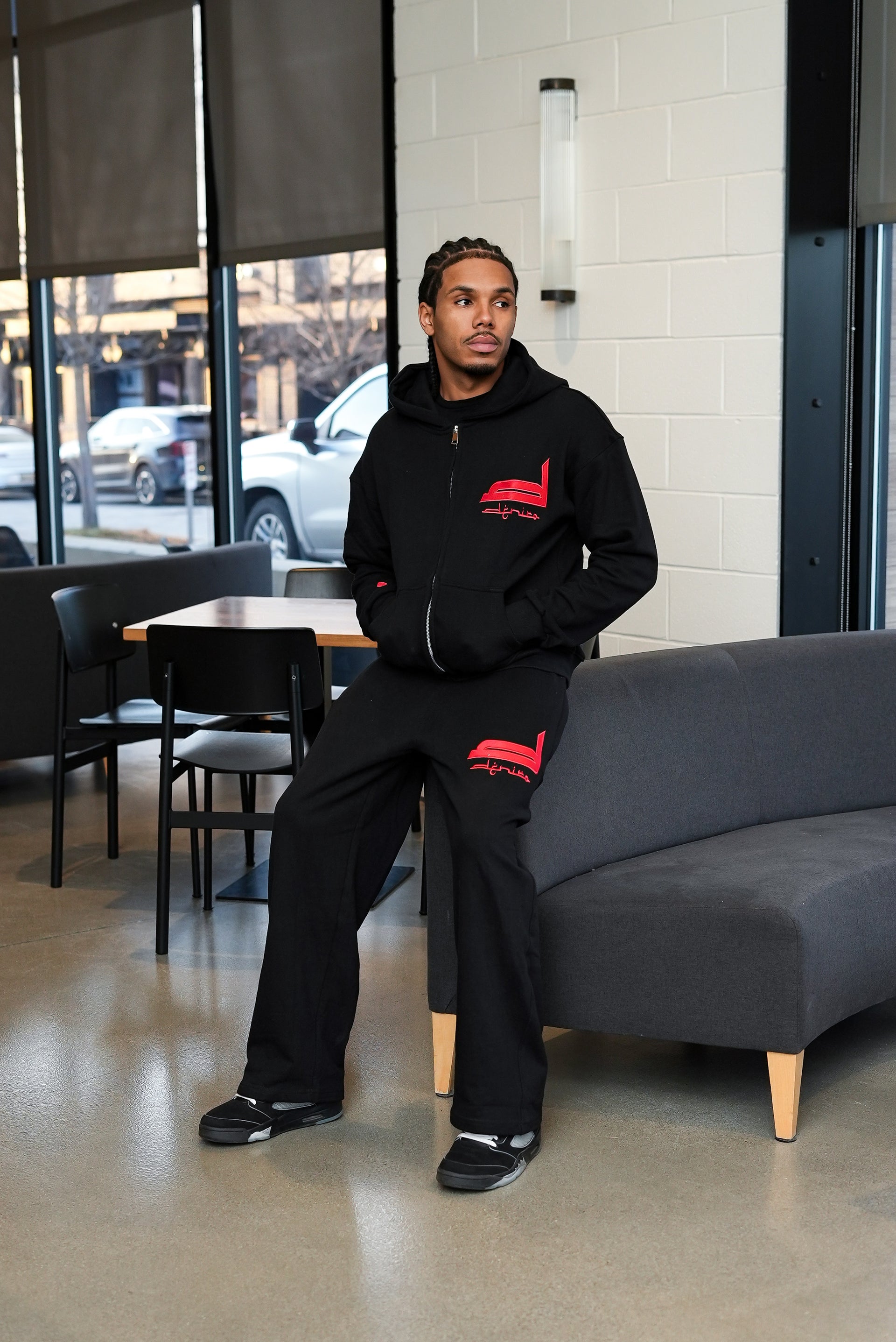 Red “Everyday” Sweatsuit