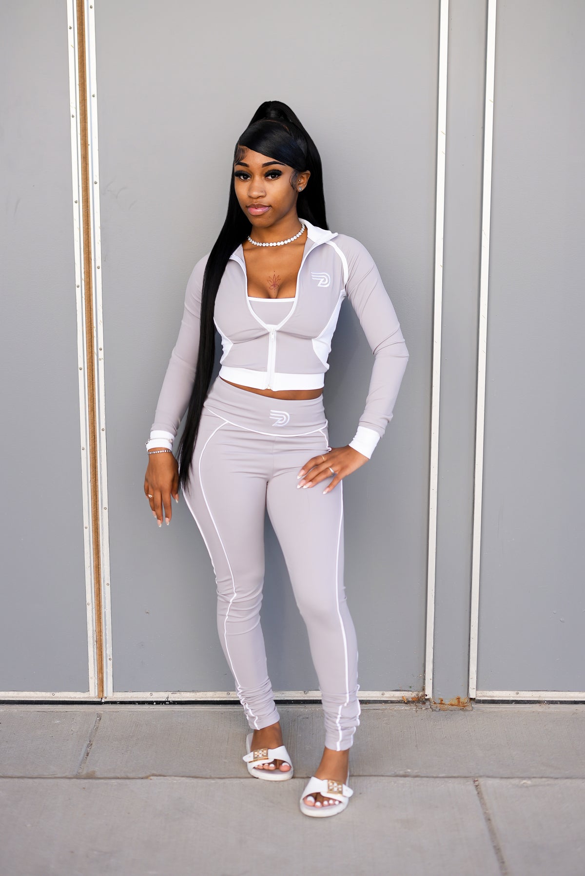 Women’s Grey Tracksuit