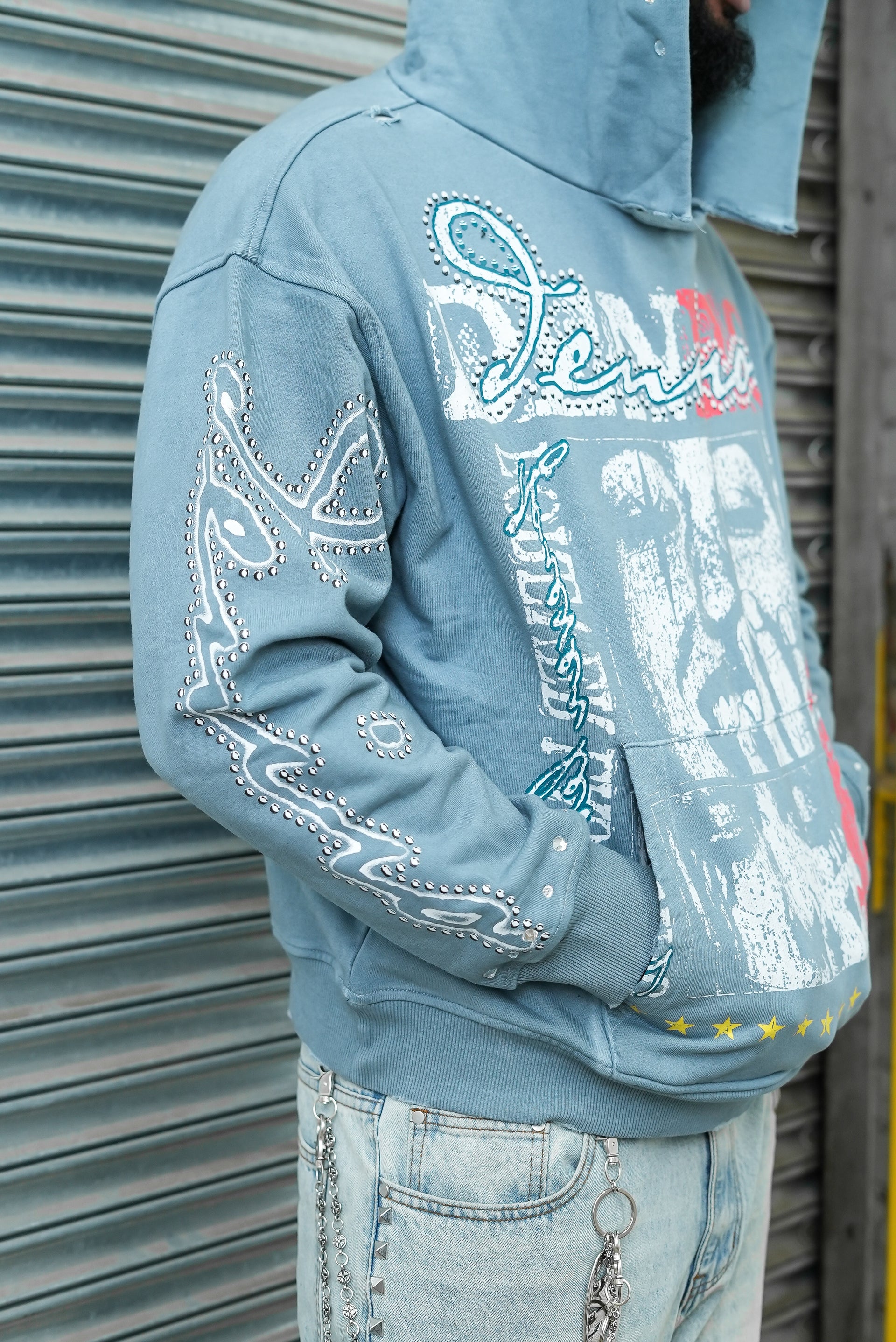 Blue Washed Forever Lasting Pull Over