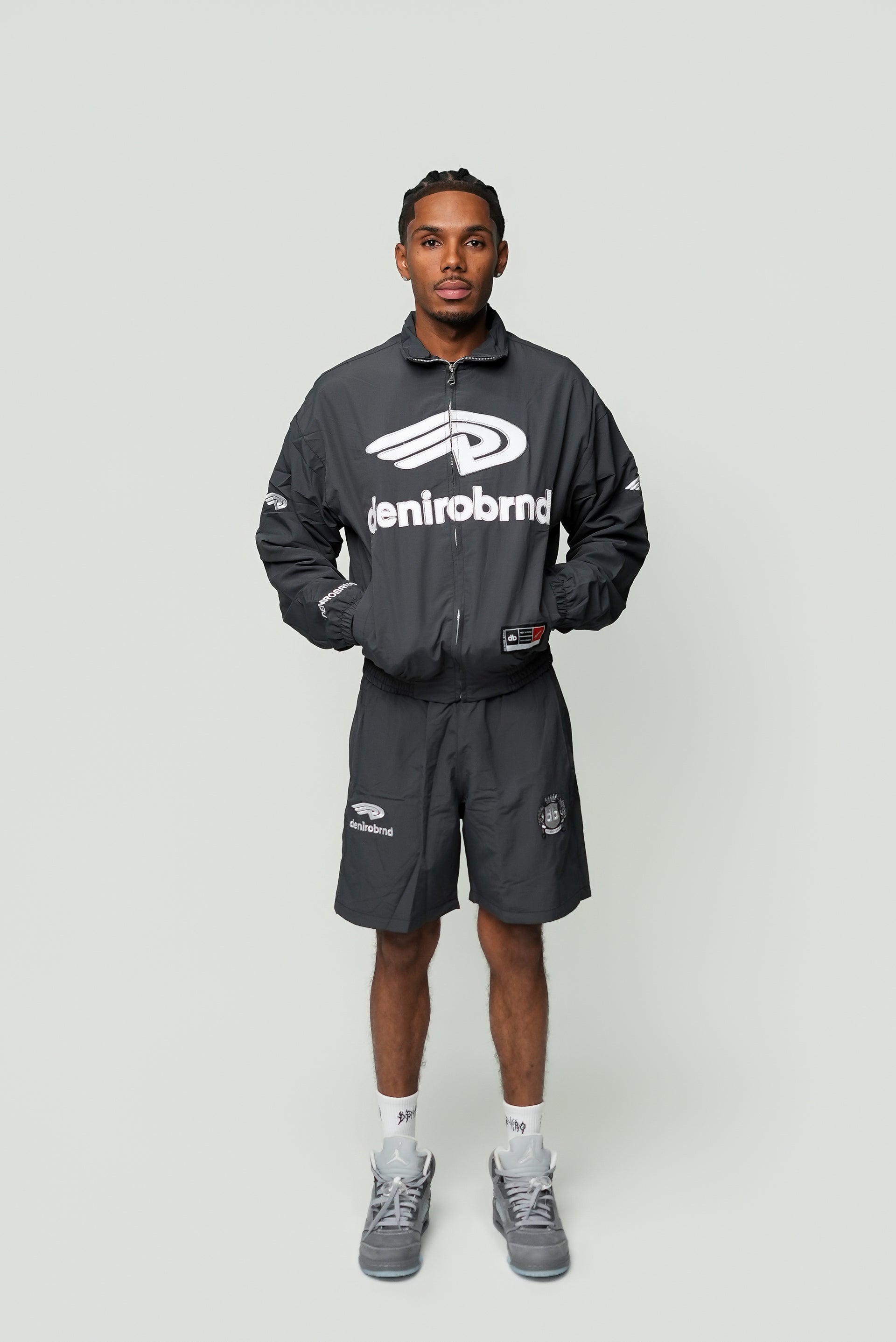 Grey “ Halftime” Tracksuit