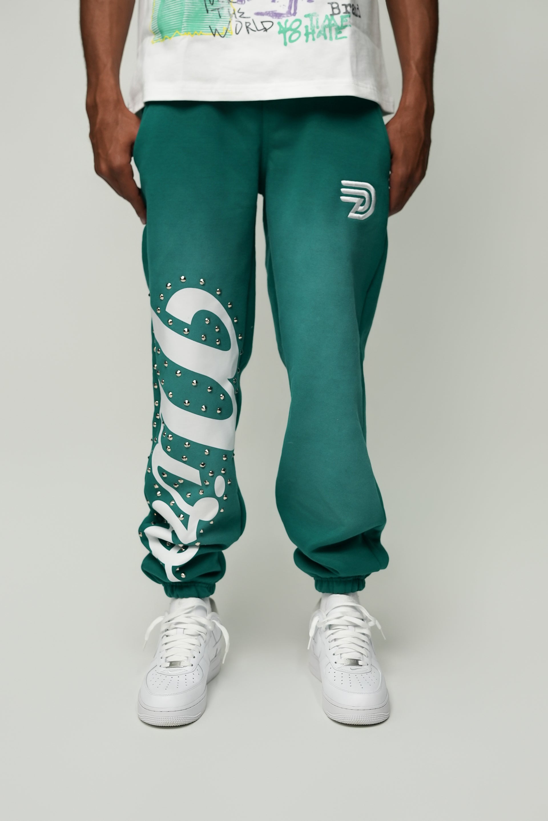 Teal Niro Airport Sweats