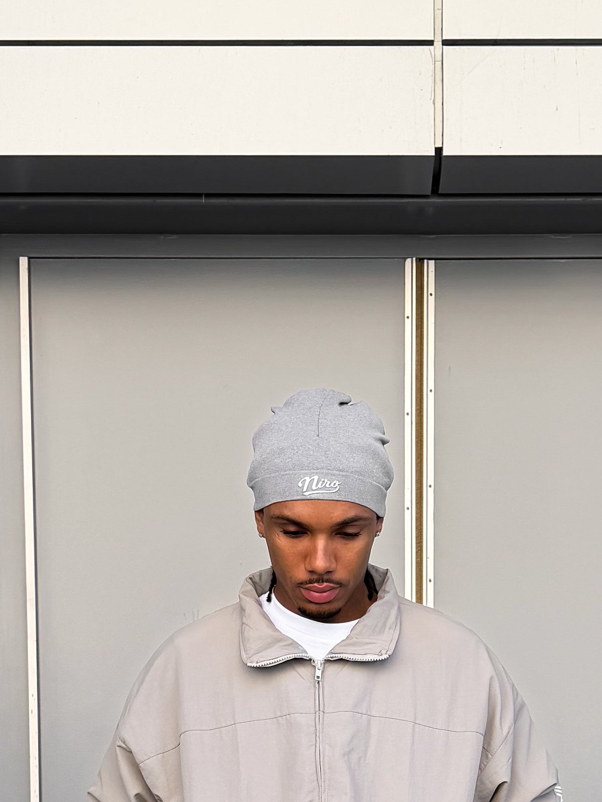 Grey Athletic Cap